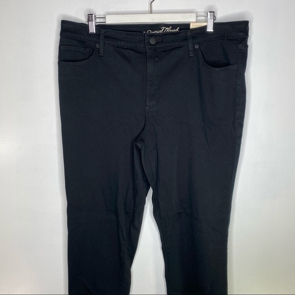 NWT high rise skinny no fade black 18W - Picture 10 of 10